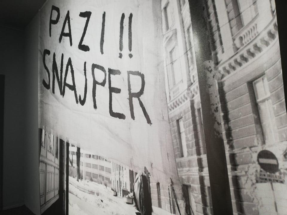 S izložbe "Pazi, snajper" - Avaz