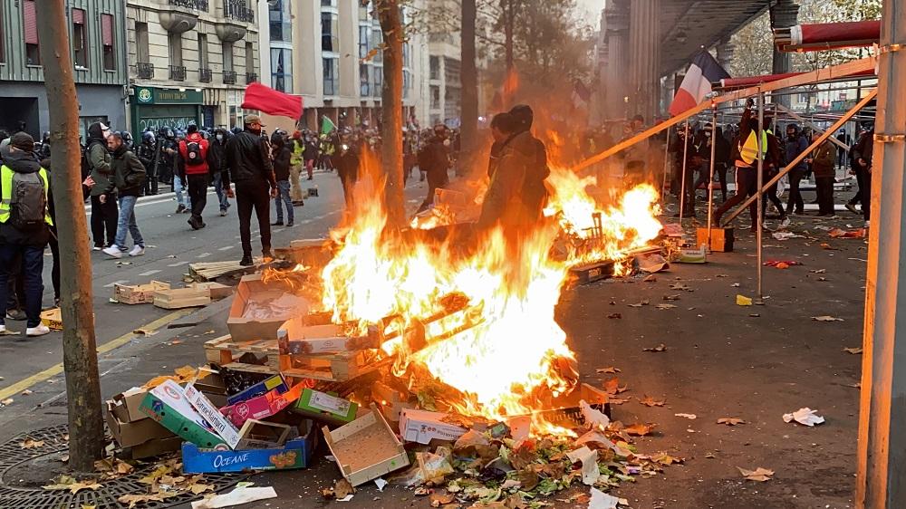 S današnjih protesta - Avaz