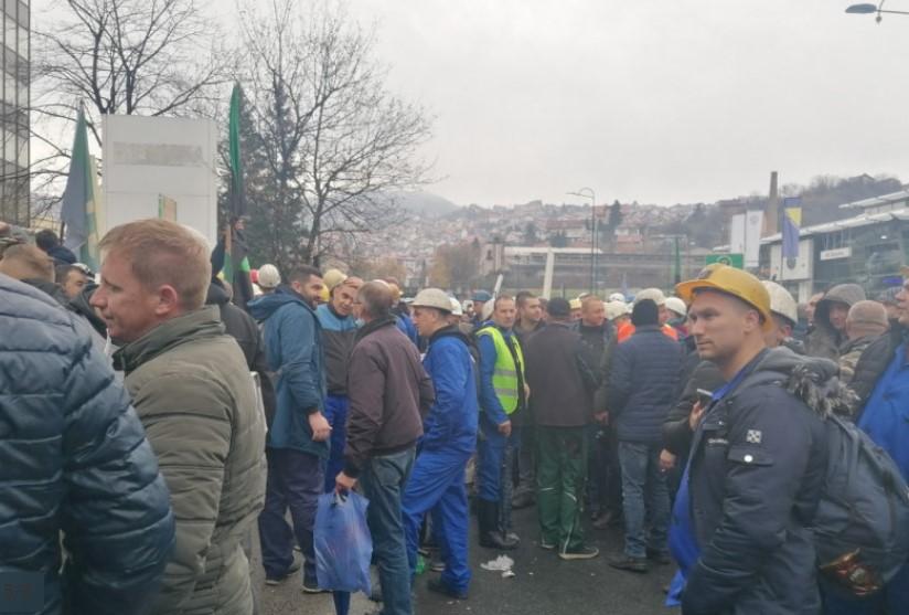 Sa današnjih protesta - Avaz