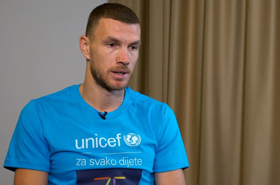 Džeko je ambasador UNICEF-a od 2009. - Avaz