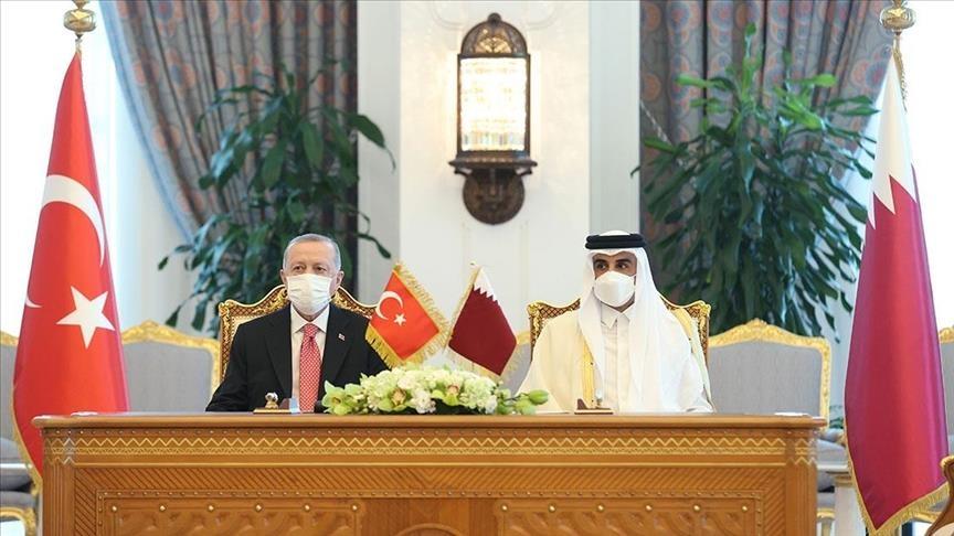 Turkey, Qatar sign 15 new agreements to develop bilateral ties