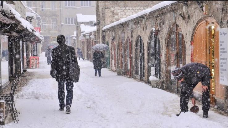 Najviša dnevna temperatura zraka uglavnom između 0 i 5 stepeni, na jugu zemlje do 10 stepeni - Avaz