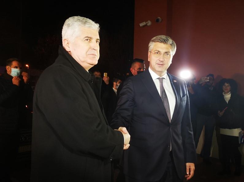 Čović i Plenković u Mostaru - Avaz