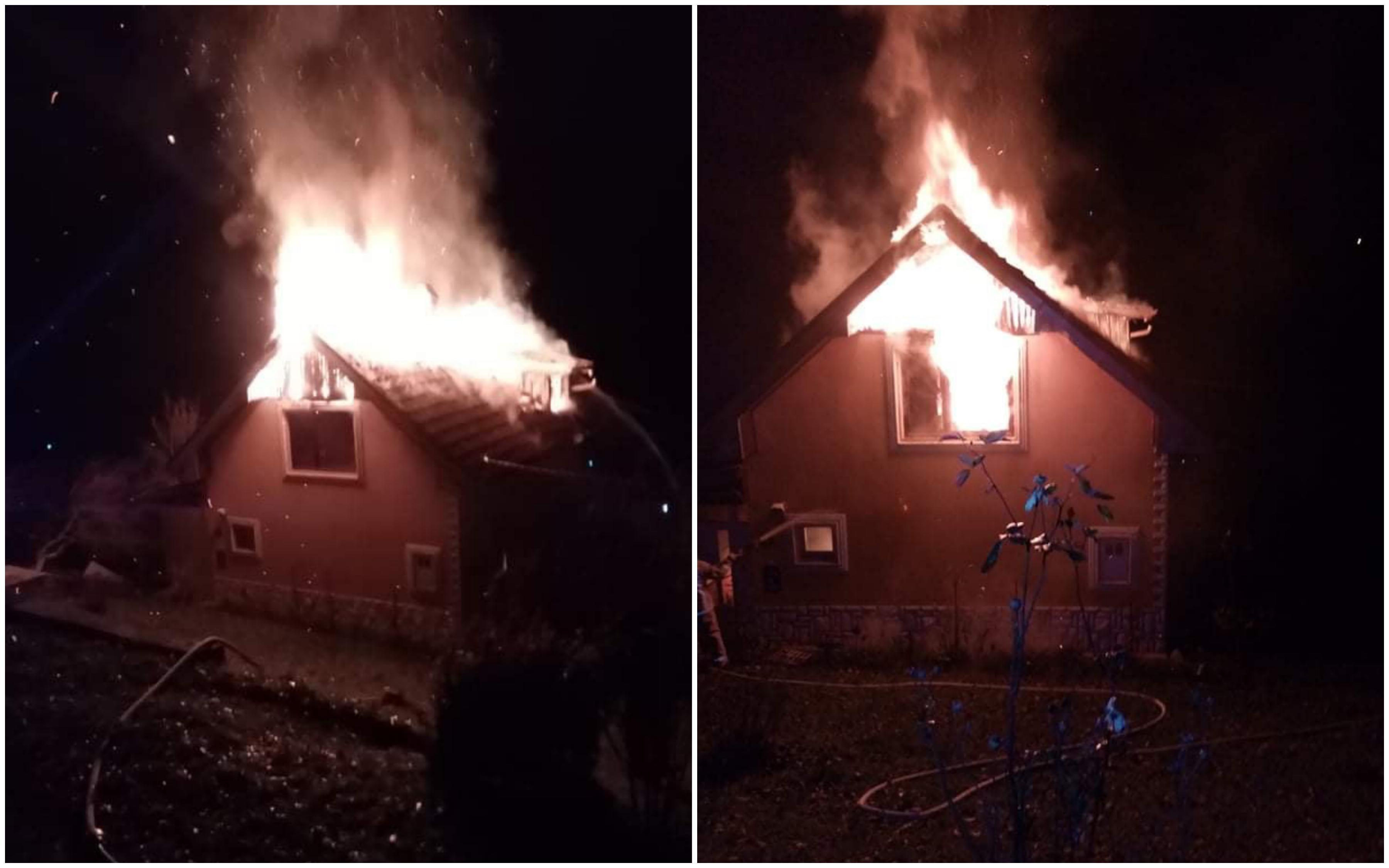 Izbio požar u naselju Grabovik u Goraždu, izgorio objekat