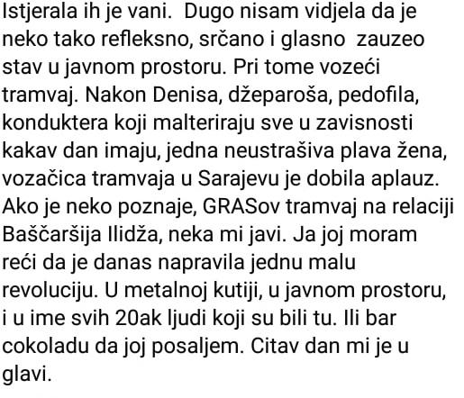 Objava na Facebooku - Avaz