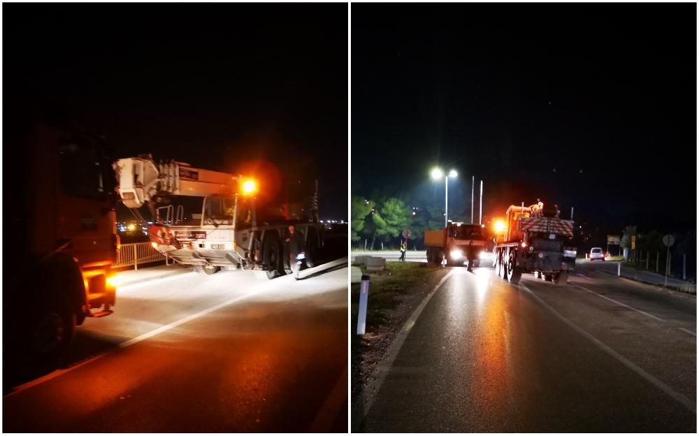 Jedna osoba povrijeđena: Umalo pokosio radnika, pa udario u drugi automobil