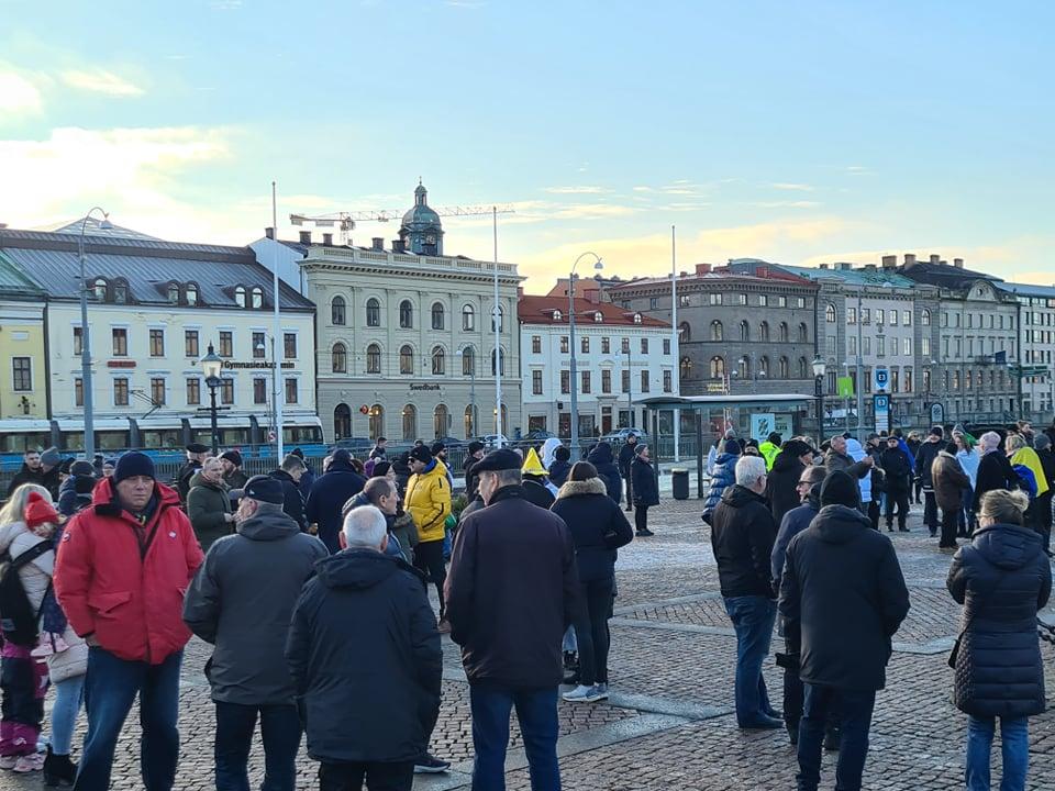 Protesti u Geteborgu - Avaz