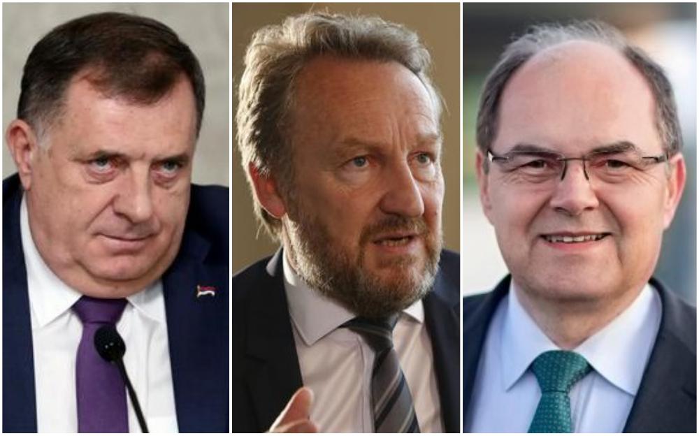 Milorad Dodik, Bakir Izetbegović i Kristijan Šmit - Avaz