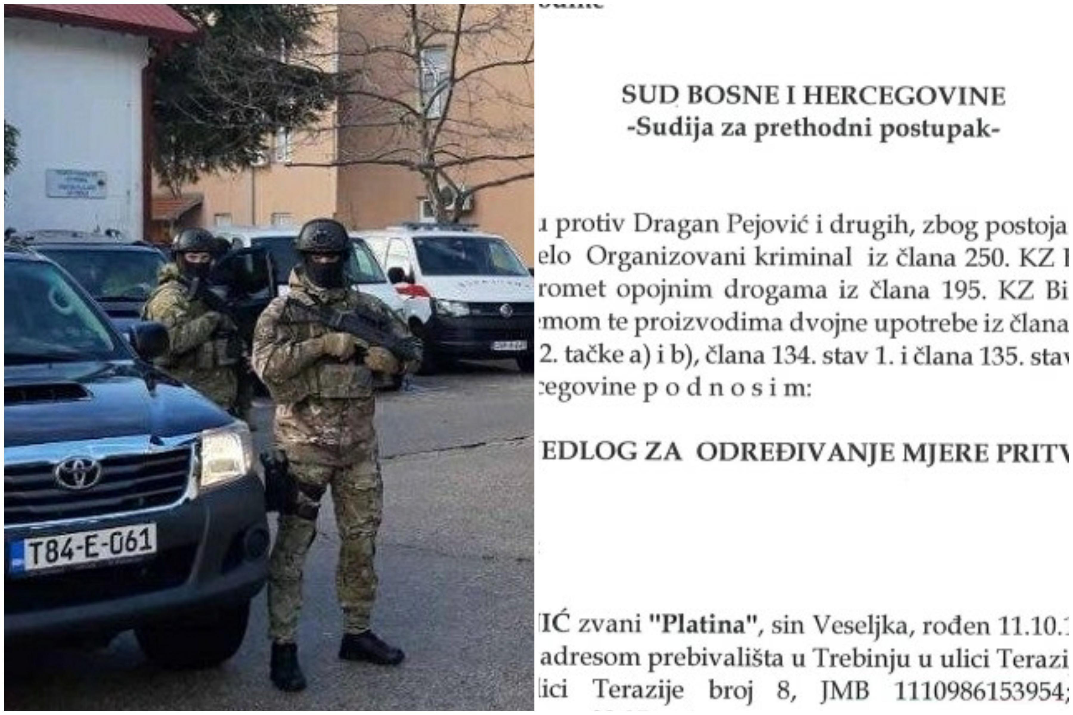 Razotkrio ih Sky: Tužilaštvo BiH traži raspisivanje potjernice za članovima narkobande i za profesionalnim ubicama, uhapšen i granični policajac