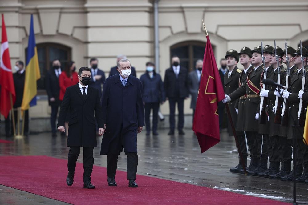 Zelenski dočekao Erdoana uz najviše državne počasti