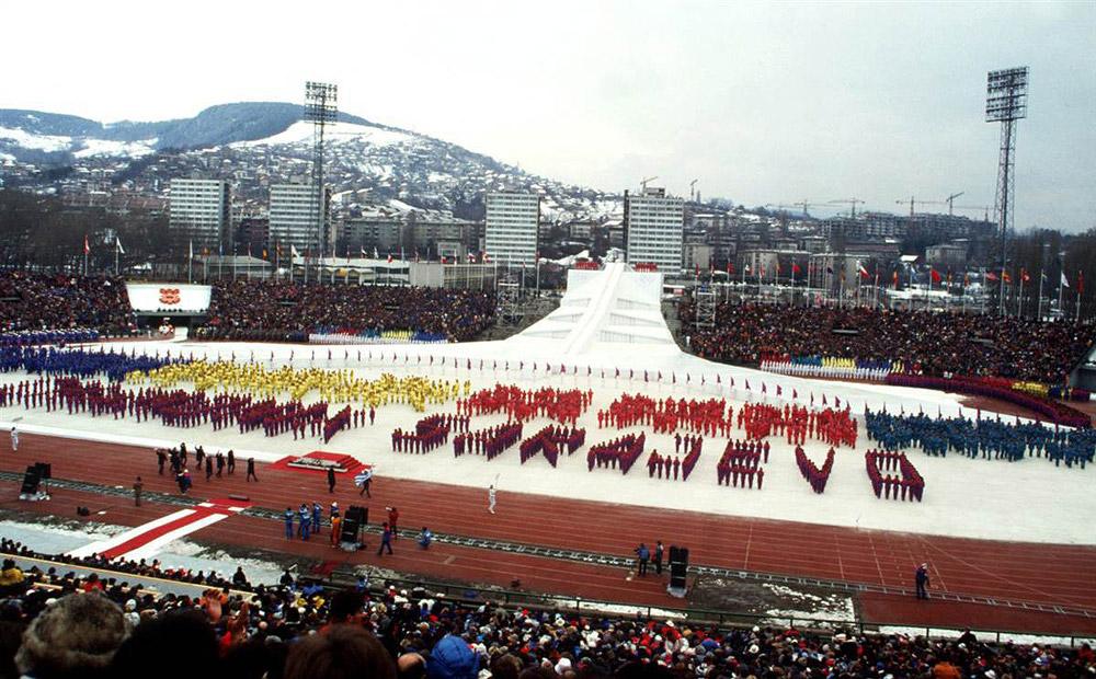 Svečano otvorenje sarajevskih Igara - Avaz