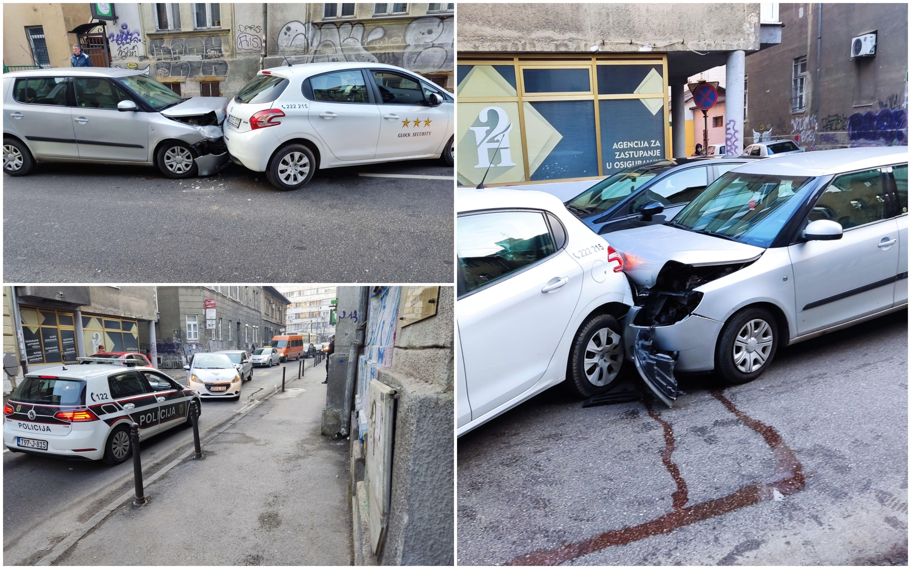 Nesreća na Skenderiji, jedna osoba povrijeđena