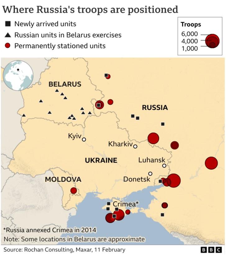 Gdje su raspoređene ruske trupe - Avaz