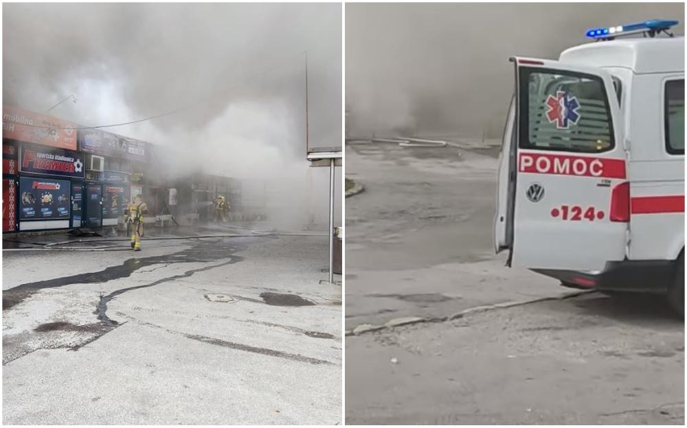 Otkrivamo ko je povrijeđen u požaru na autobuskoj stanici u Sarajevu