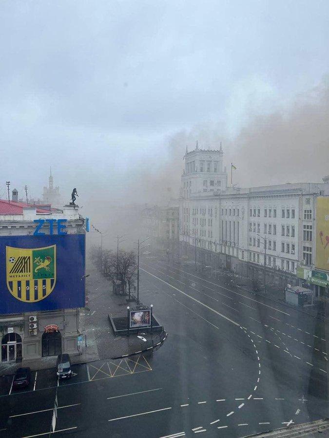 Zgrada lokalnog gradskog vijeća u Harkovu - Avaz