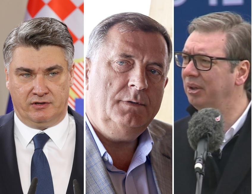 Milanović i Vučić stali na stranu Zapada, Dodik čeka svoj kraj