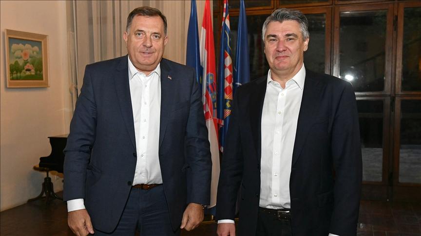 Milorad Dodik i Zoran Milanović - Avaz