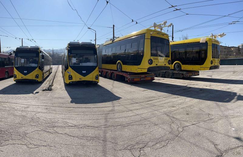 Stigla četiri nova trolejbusa u Sarajevo