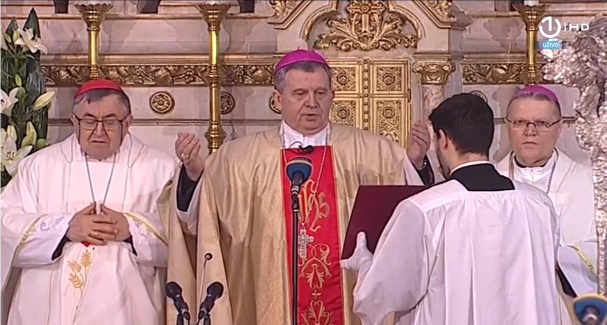 U katedrali Srca isusova upriličeno liturgijsko predstavljanje nadbiskupa Vukšića