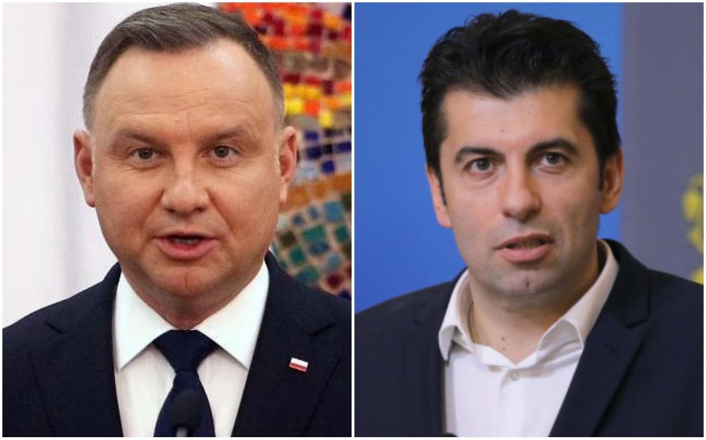 Andžej Duda i Kiril Petkov - Avaz