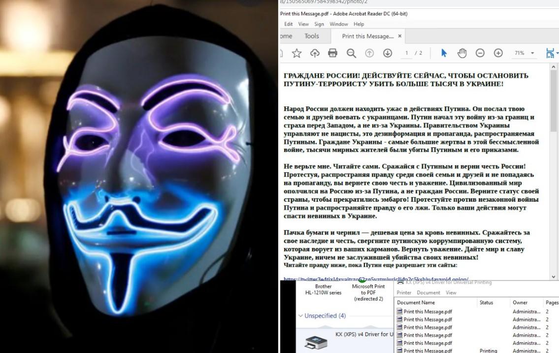 Anonymusi: Srušite Putinov korumpirani sistem - Avaz