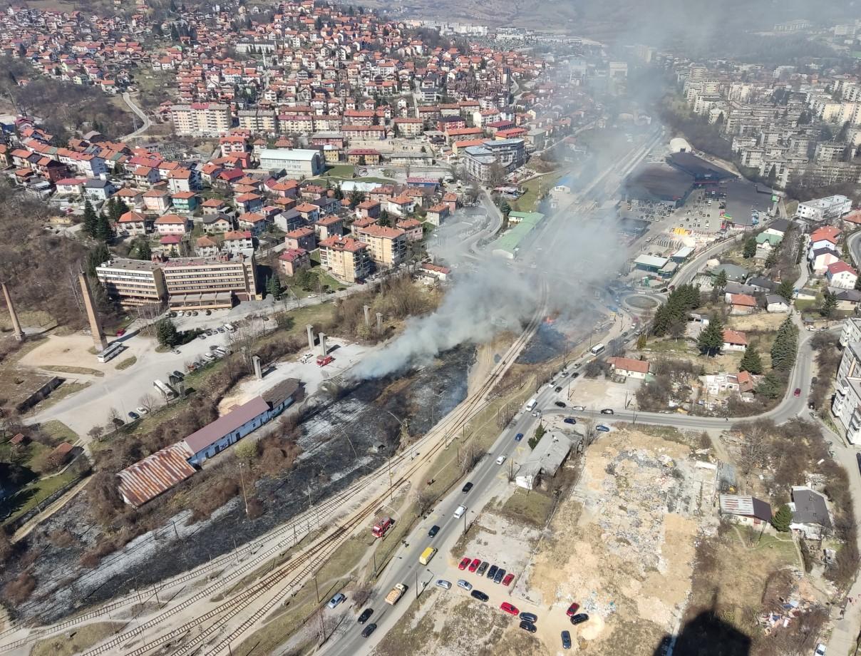 Požar u Sarajevu - Avaz