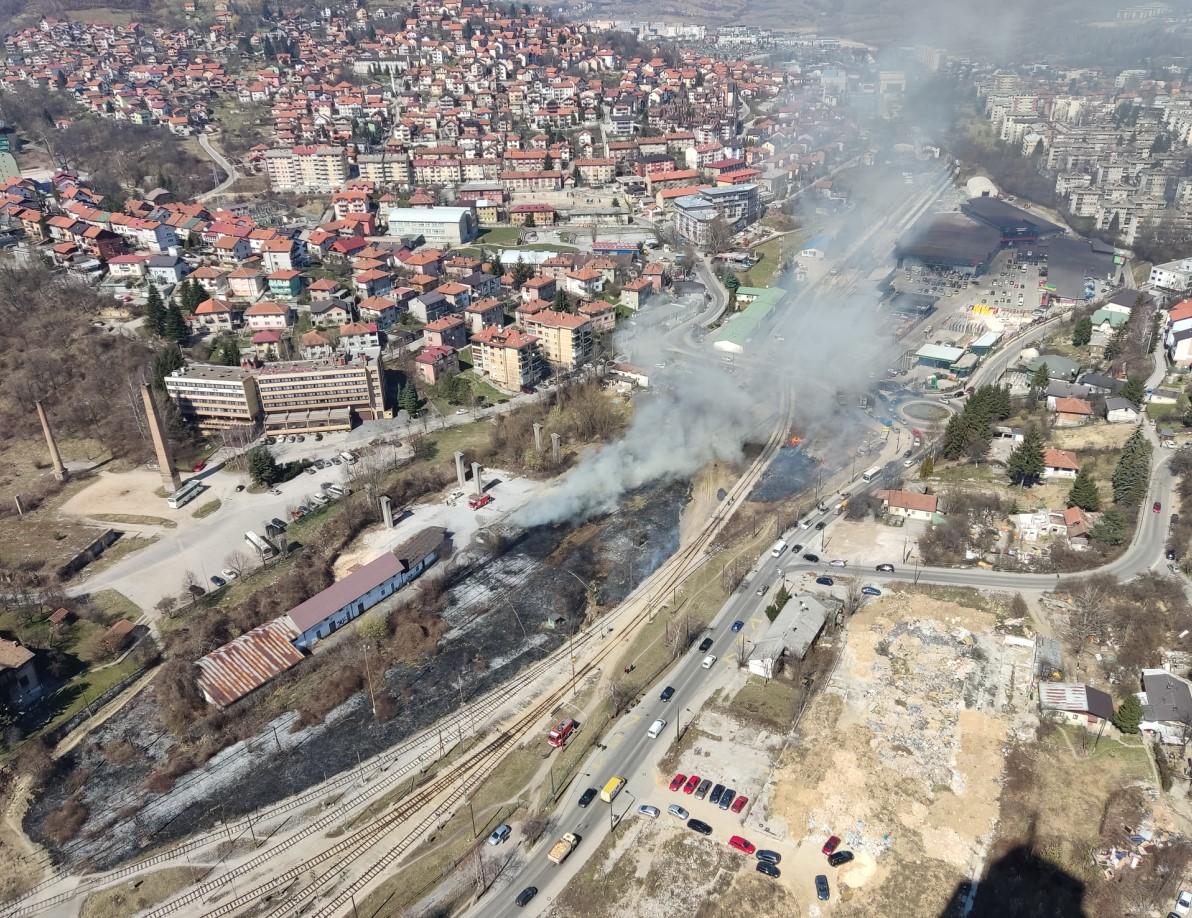 Požar u Sarajevu - Avaz