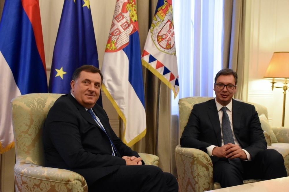 Milorad Dodik i Aleksandar Vučić - Avaz