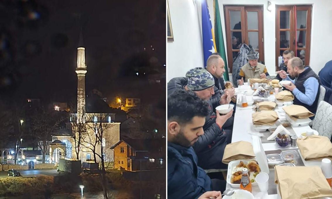 Fočanska Aladža sija punim sjajem, Fočaci na prvom zajedničkom iftaru