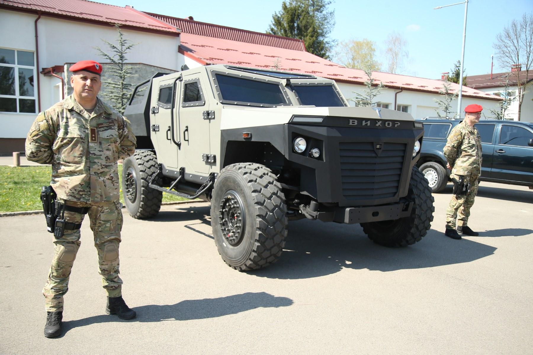 U Banjoj Luci održana vježba policije RS, predstavljeno novo oklopno vozilo "Vihor"