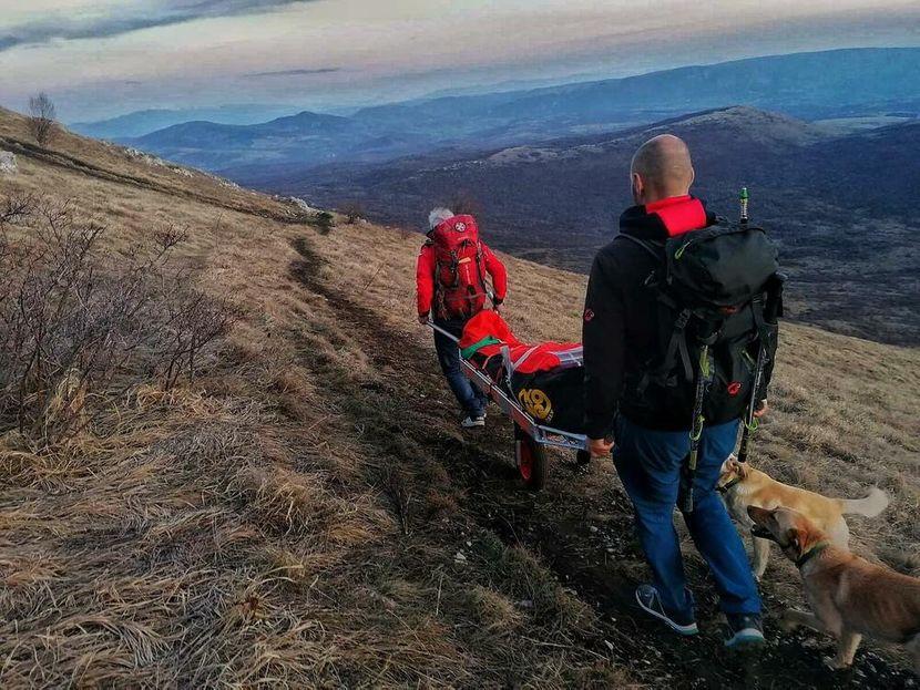 Drama na Rtnju: Žena se povrijedila i ostala zarobljena na planini, Gorska služba je spašavala četiri sata