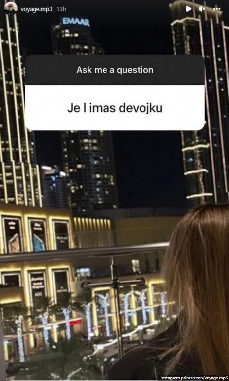 Objava Voyagea na Instagramu - Avaz