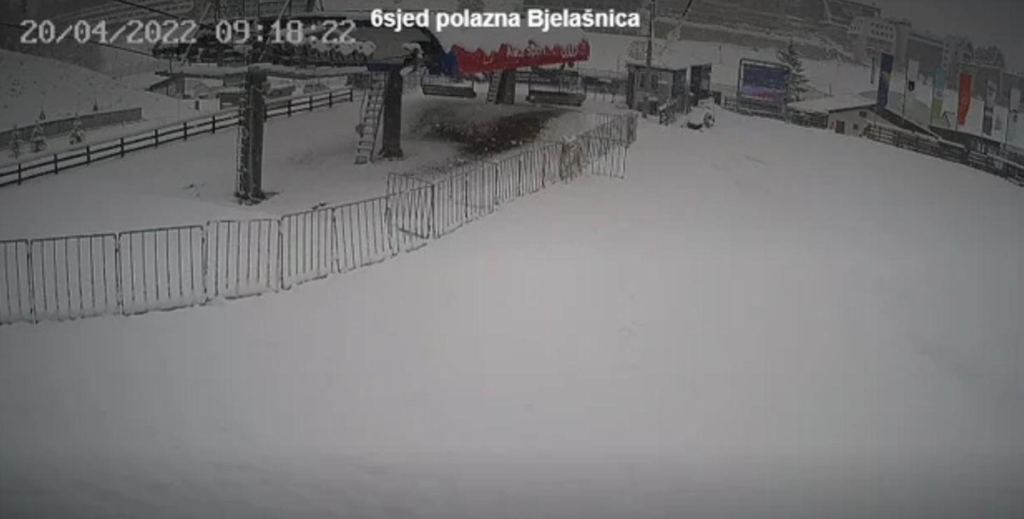 Bjelašnica jutros u 9:18 sati - Avaz