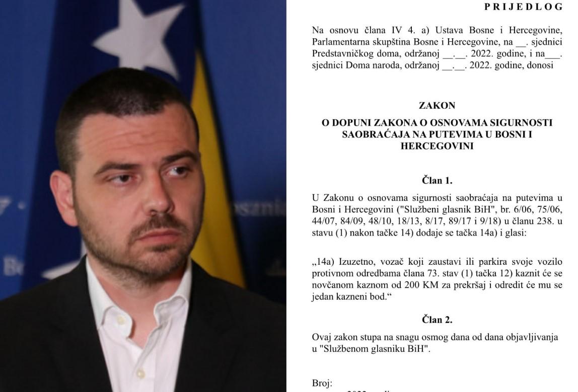 Magazinović uputio u proceduru Prijedlog izmjena i dopuna Zakona o sigurnosti saobraćaja na putevima u BiH - Avaz