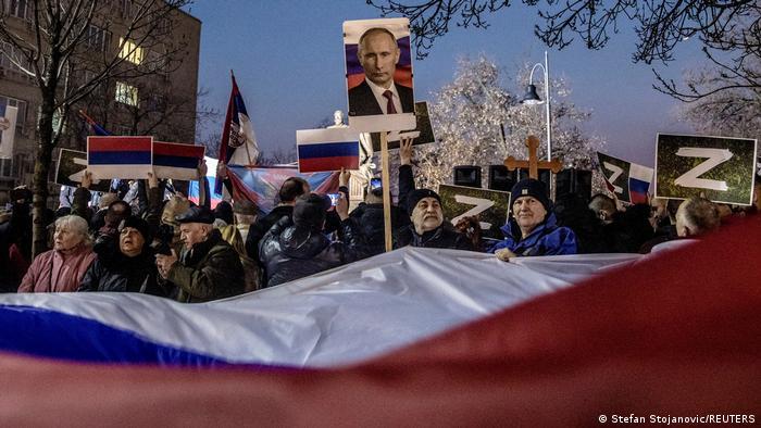 Proruske demonstracije u Beogradu 4. marta - Avaz