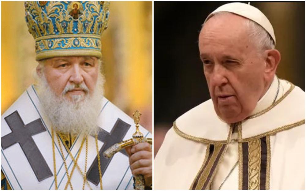 Ruski patrijarh Kiril i papa Franjo - Avaz