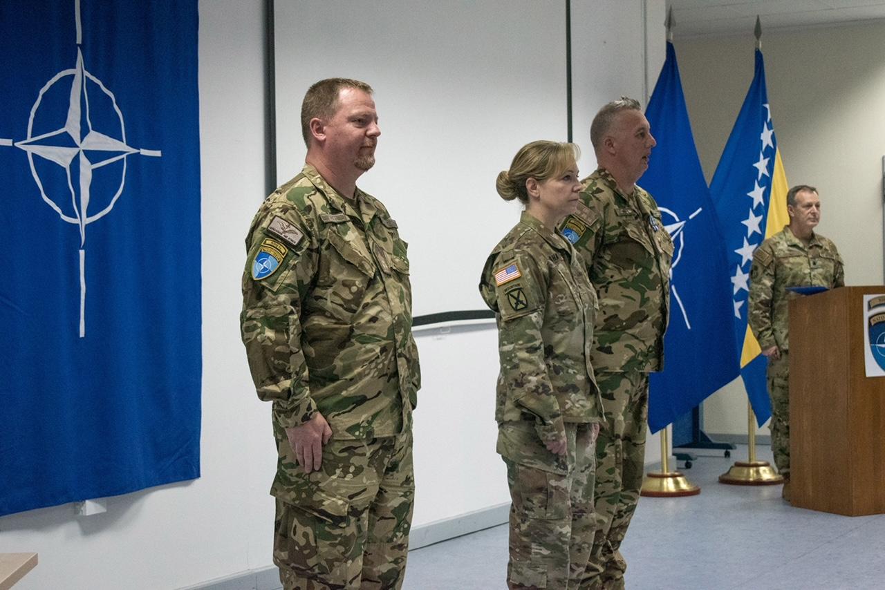 Danas održana ceremonija primopredaje dužnosti načelnika NATO štaba Sarajevo