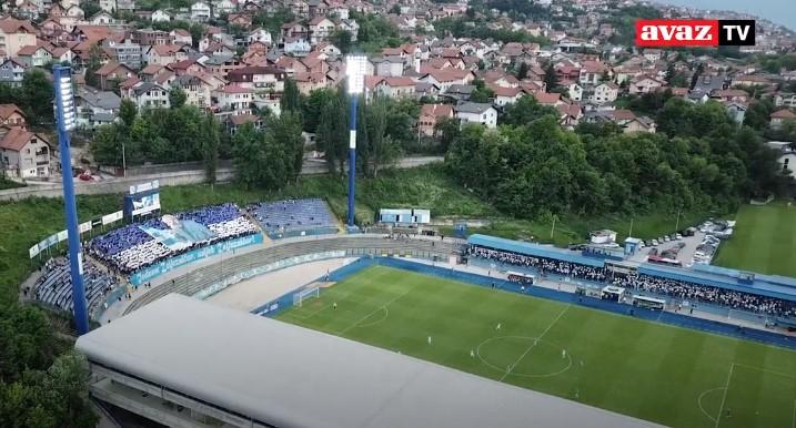 Video / Pogledajte snimke iz zraka: Grbavica se oprostila od Ivice Osima