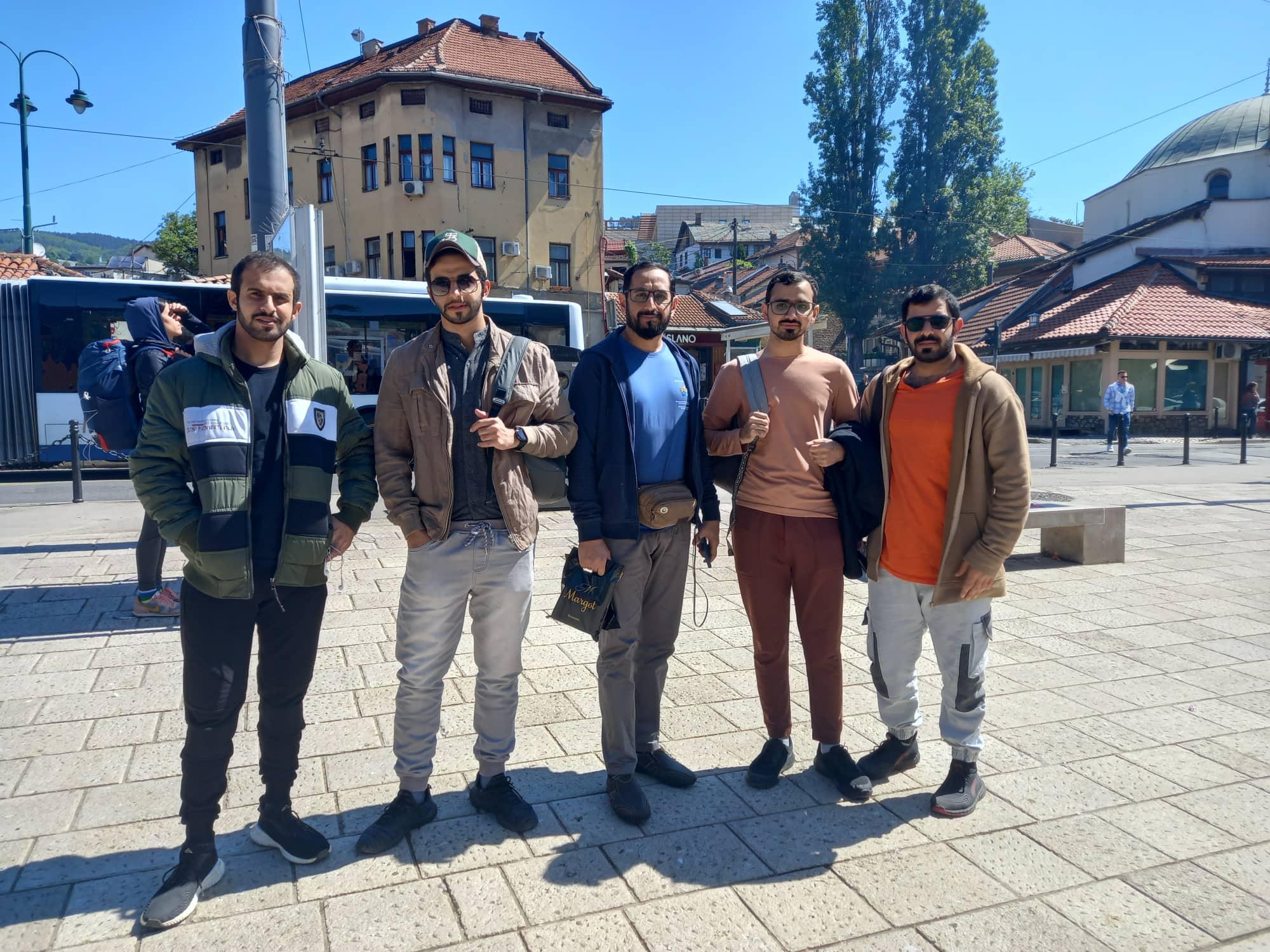 Jabes, Abdulah, Ahmad , Muhamed i Ahmed iz UEA - Avaz