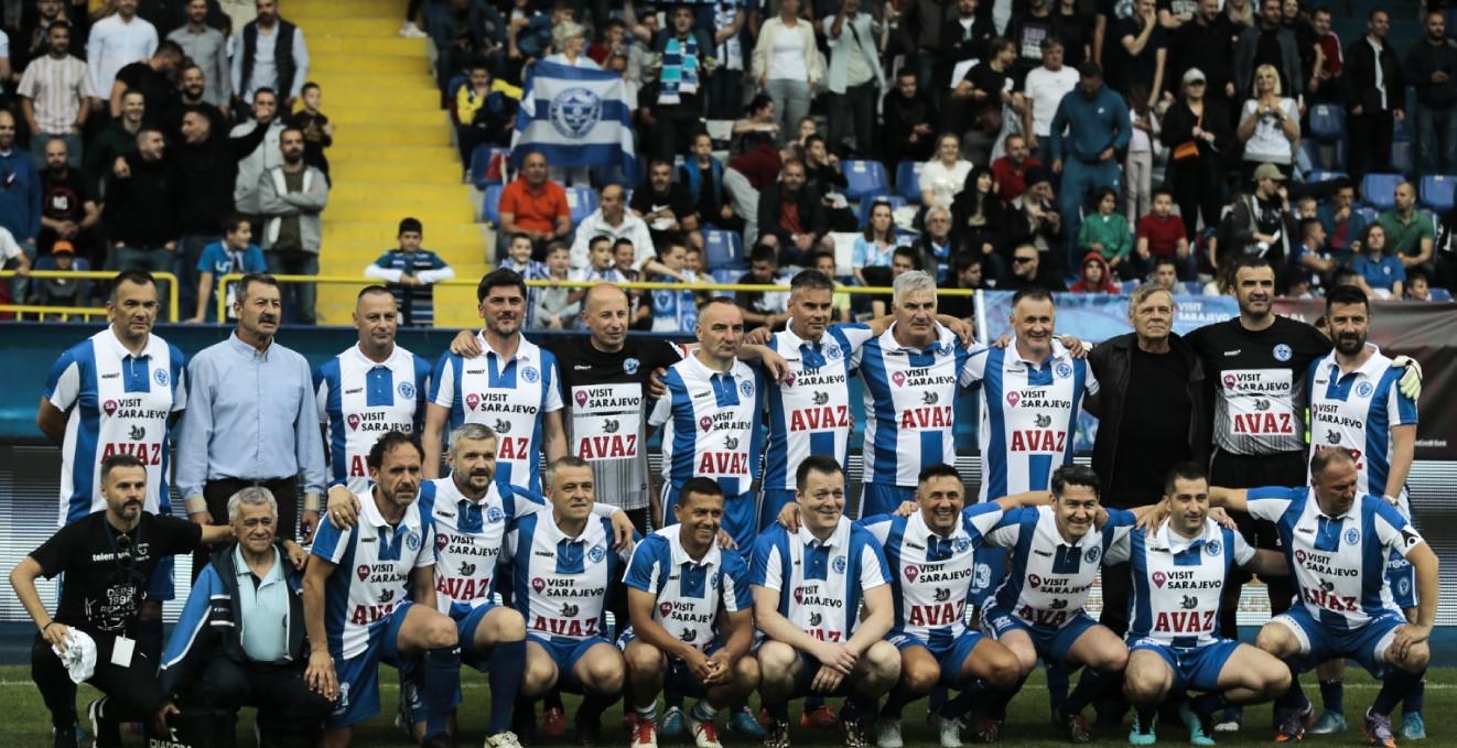 Bordo i plave legende pružili solidnu partiju - Avaz