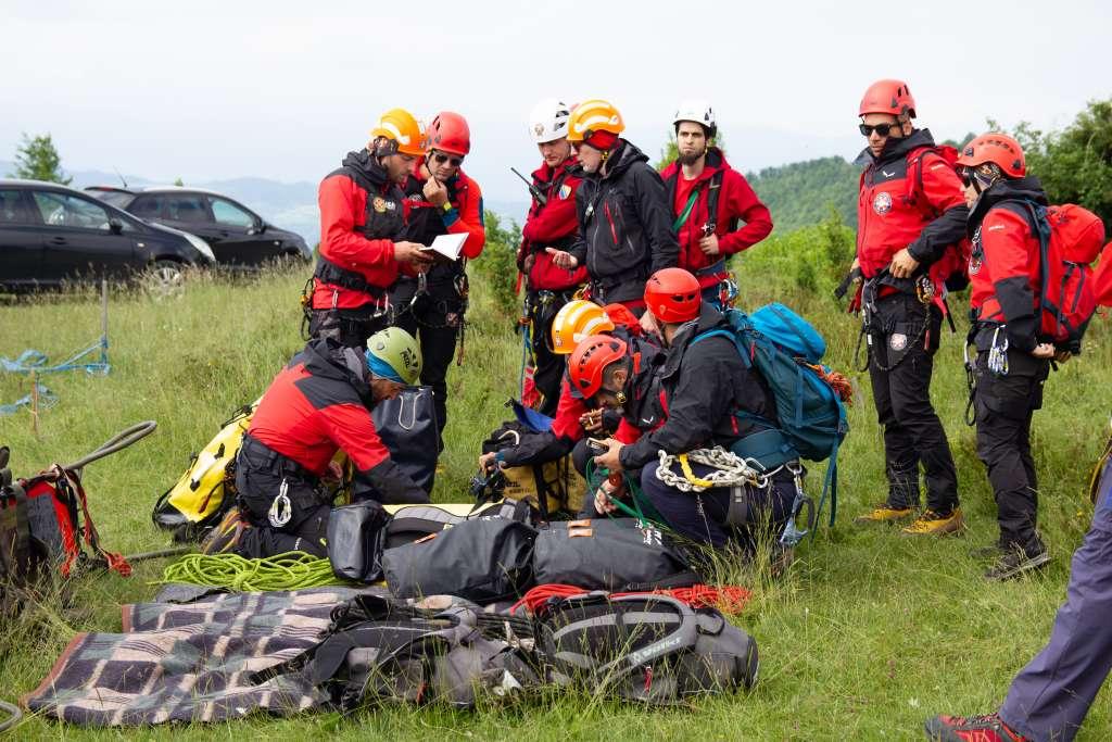 Vježba GSS-a: Spašavanje povrijeđenog bicikliste i trail trkača na Smetovima kod Zenice