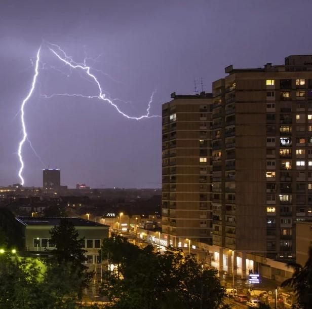 U Hrvatskoj izdato žuto upozorenje zbog grmljavinskog nevremena