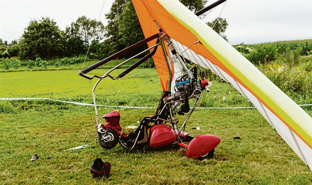 Kod Ljubuškog se srušio zmaj, pilot teško povrijeđen