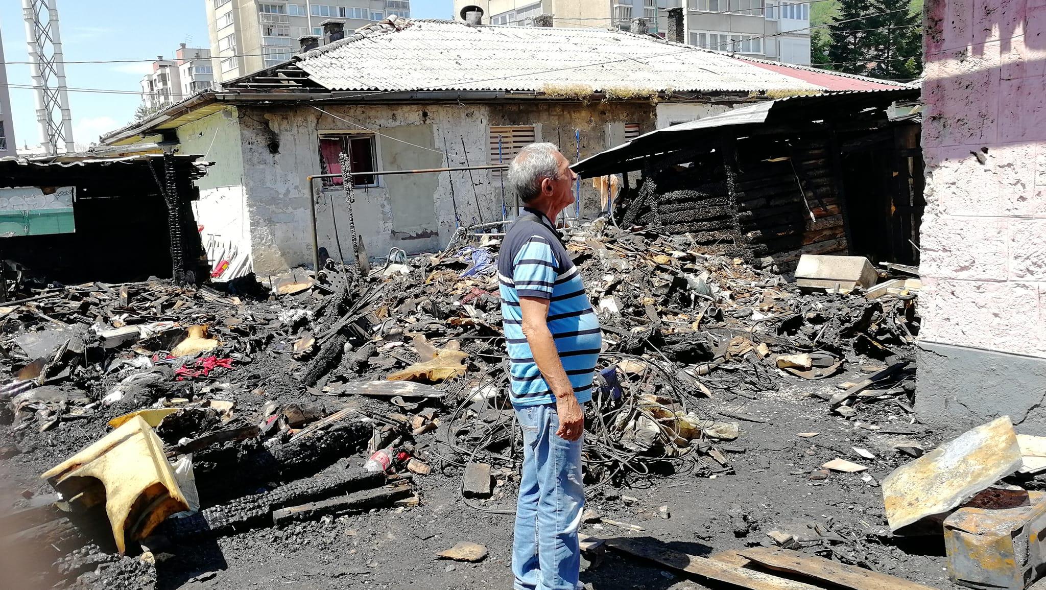 Poznat uzrok požara na na Dolac Malti: Nepoznata osoba zapalila šupe