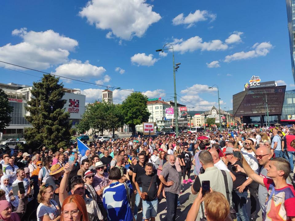 Najavljeni novi masovni protesti u Sarajevu