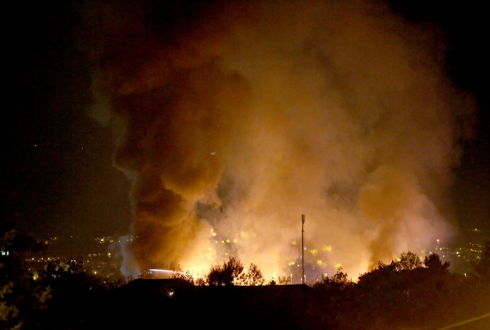 Veliki požar izbio u Zagrebu - Avaz