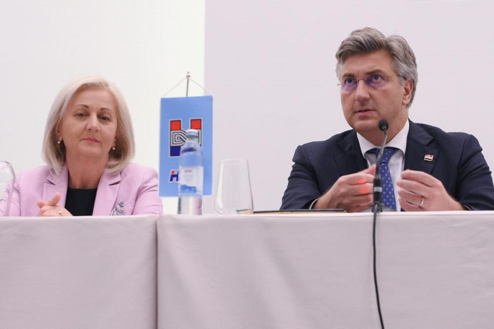 Krišto i Plenković: Uz podršku Koordinacije HDZ-a želi se napraviti okvir koji će u konačnici pridonijeti što boljem uspjehu HDZ-a BiH i HNS-a - Avaz