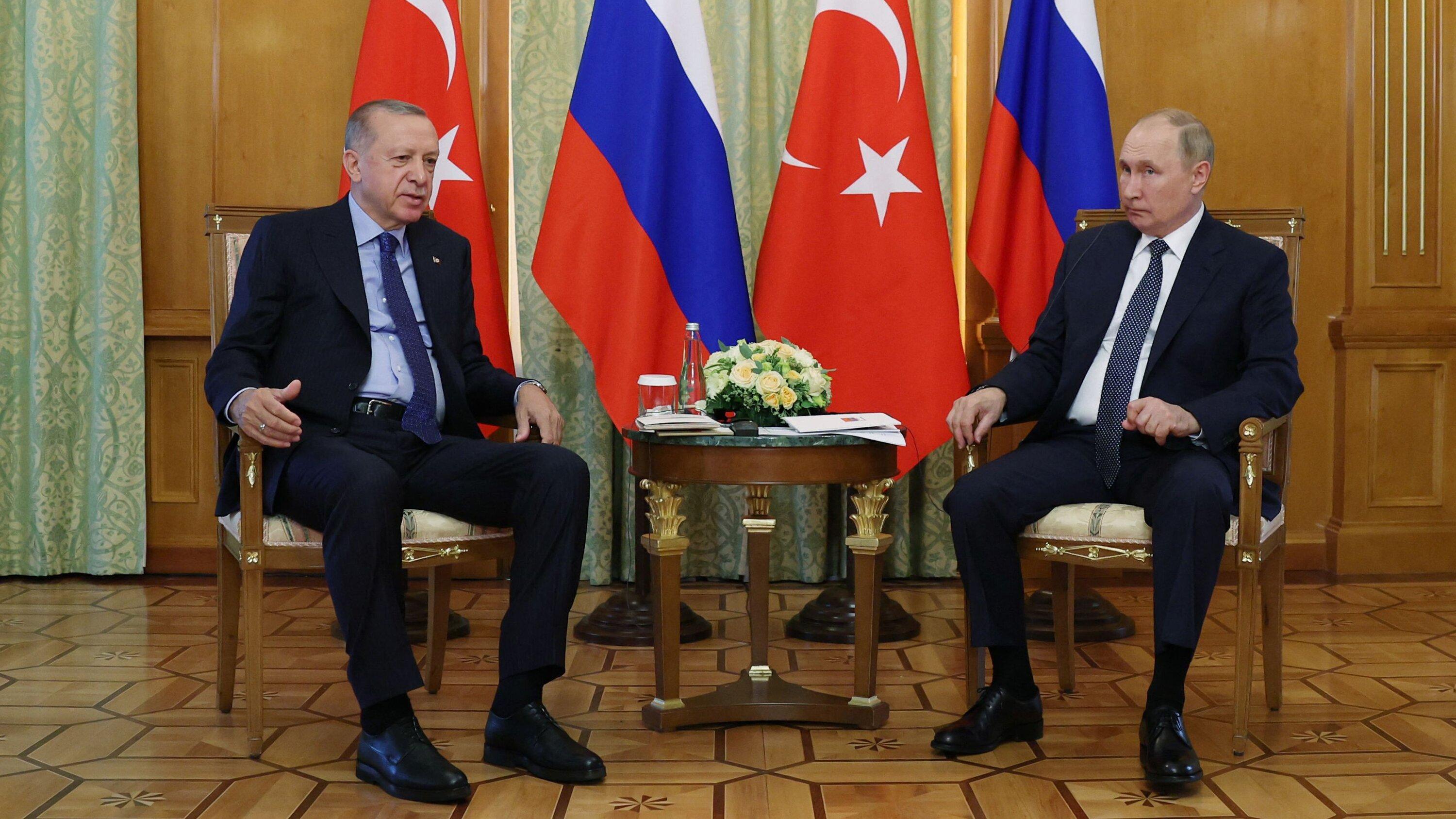 Redžep Tajip Erdoan i Vladimir Putin - Avaz