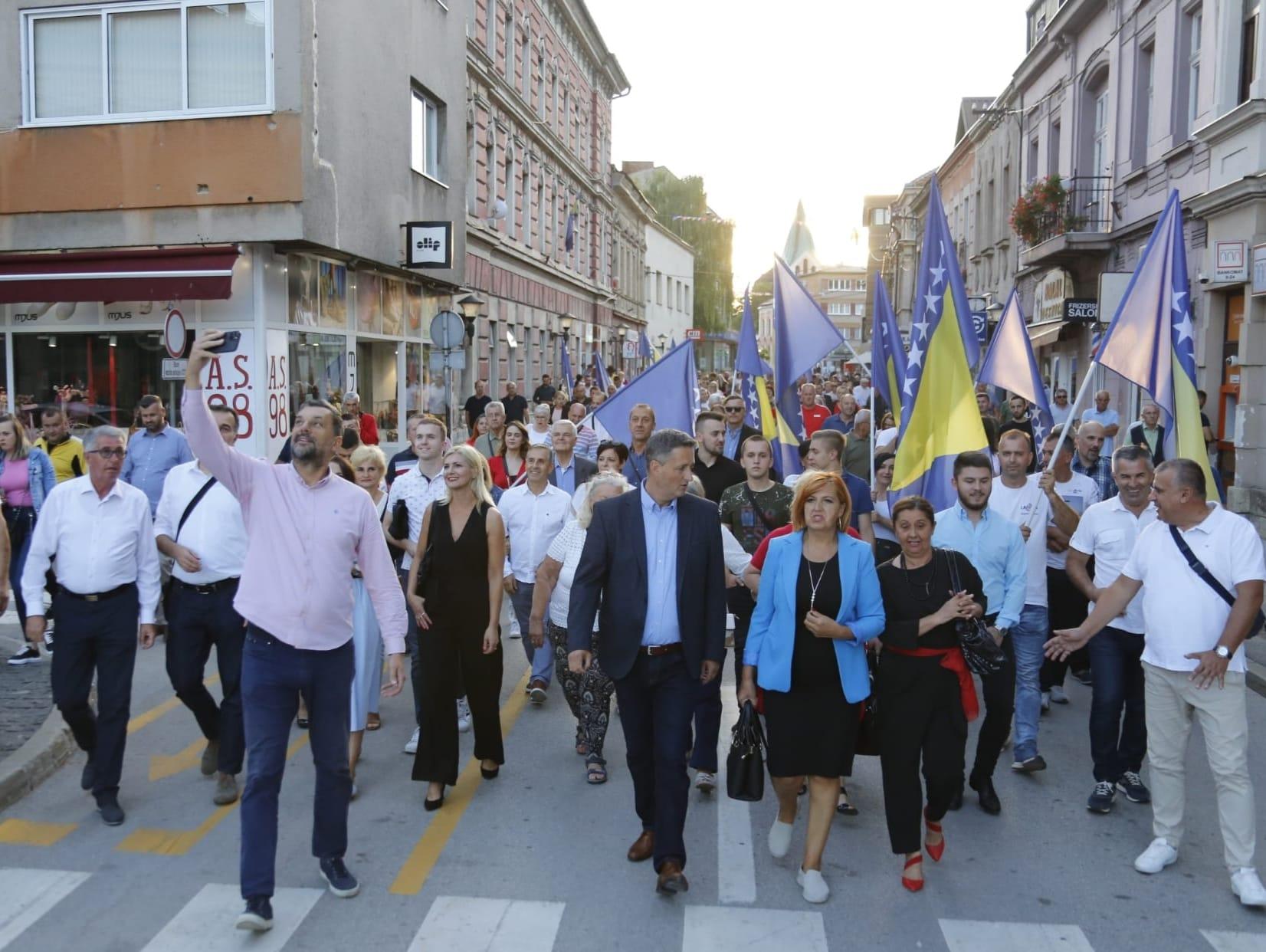 Denis Bećirović u Travniku - Avaz