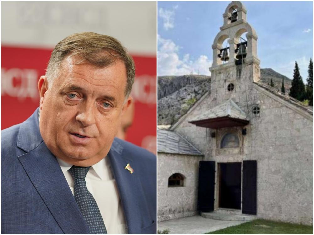 Dodik o napadu na Staru crkvu u Mostaru: U FBiH vlada aparthejd prema Srbima